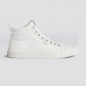 Men Cariuma High Top Canvas Vegan OCA HIGH Off-White | JZ2439765