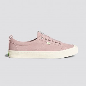 Men Cariuma Low Top Suede OCA LOW Rose Red | JE2409185