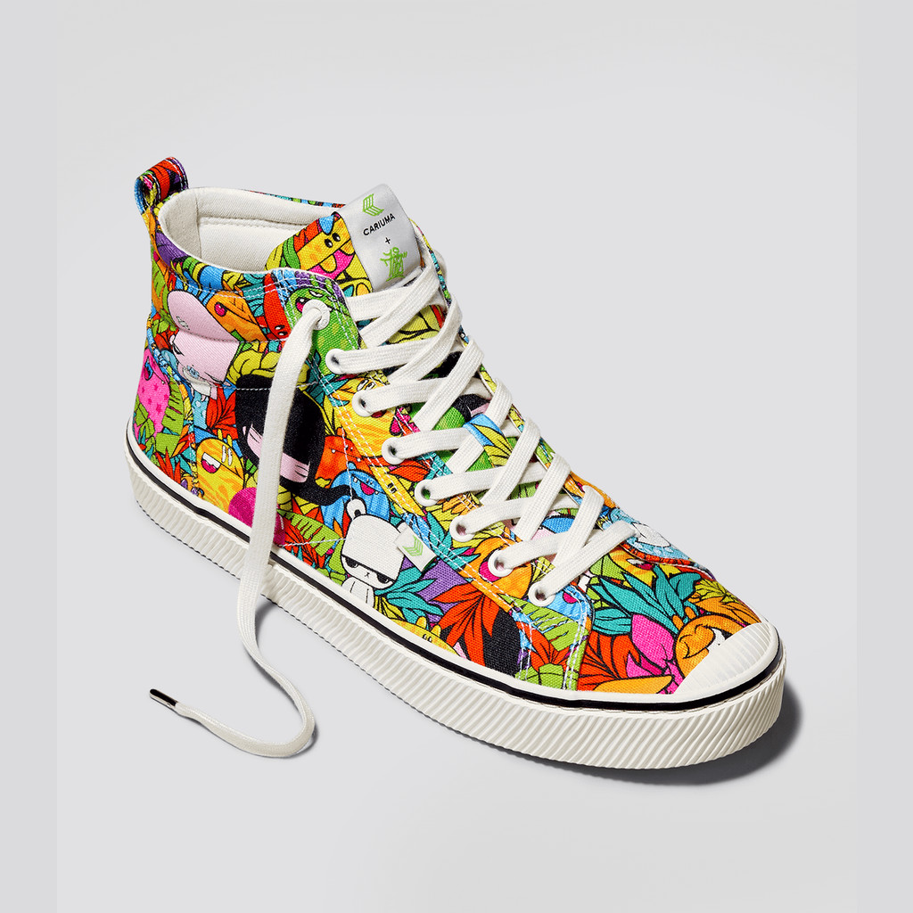 Men Cariuma High Top Canvas OCA HIGH OCA High Toz Print | KJ1038296