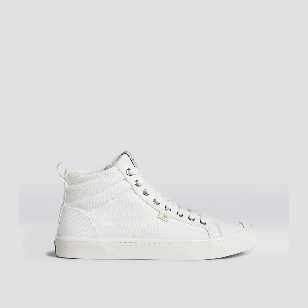 Men Cariuma High Top Canvas Vegan OCA HIGH Off-White | JZ2439765