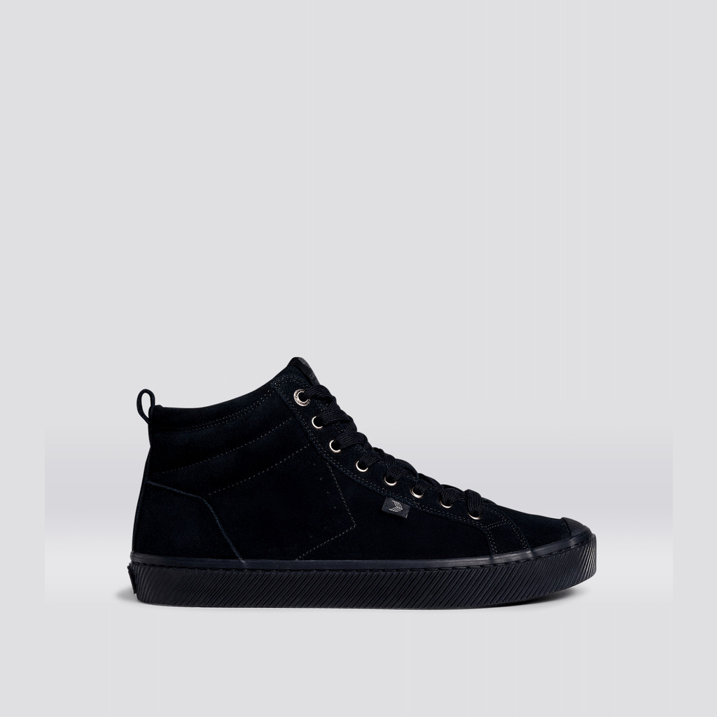 Men Cariuma High Top Suede OCA HIGH Black | BE3981540