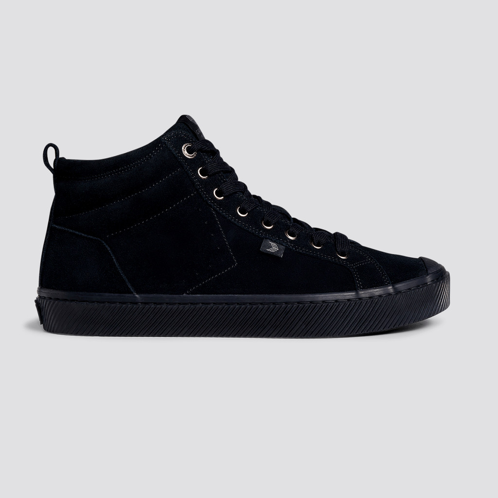 Men Cariuma High Top Suede OCA HIGH Black | BE3981540