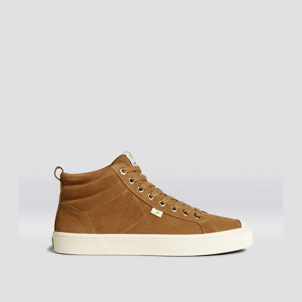 Men Cariuma High Top Suede OCA HIGH Camel | RU0362715