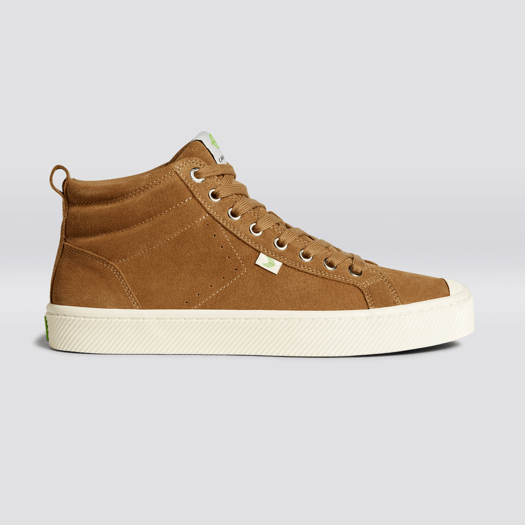 Men Cariuma High Top Suede OCA HIGH Camel | RU0362715