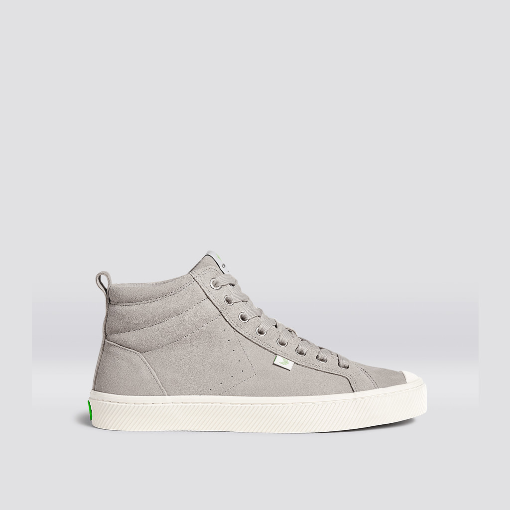 Men Cariuma High Top Suede OCA HIGH Cloud Grey | XE5217986