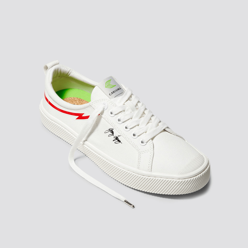 Men Cariuma Low Top Canvas Vegan OCA LOW Off-White | ZS3241768