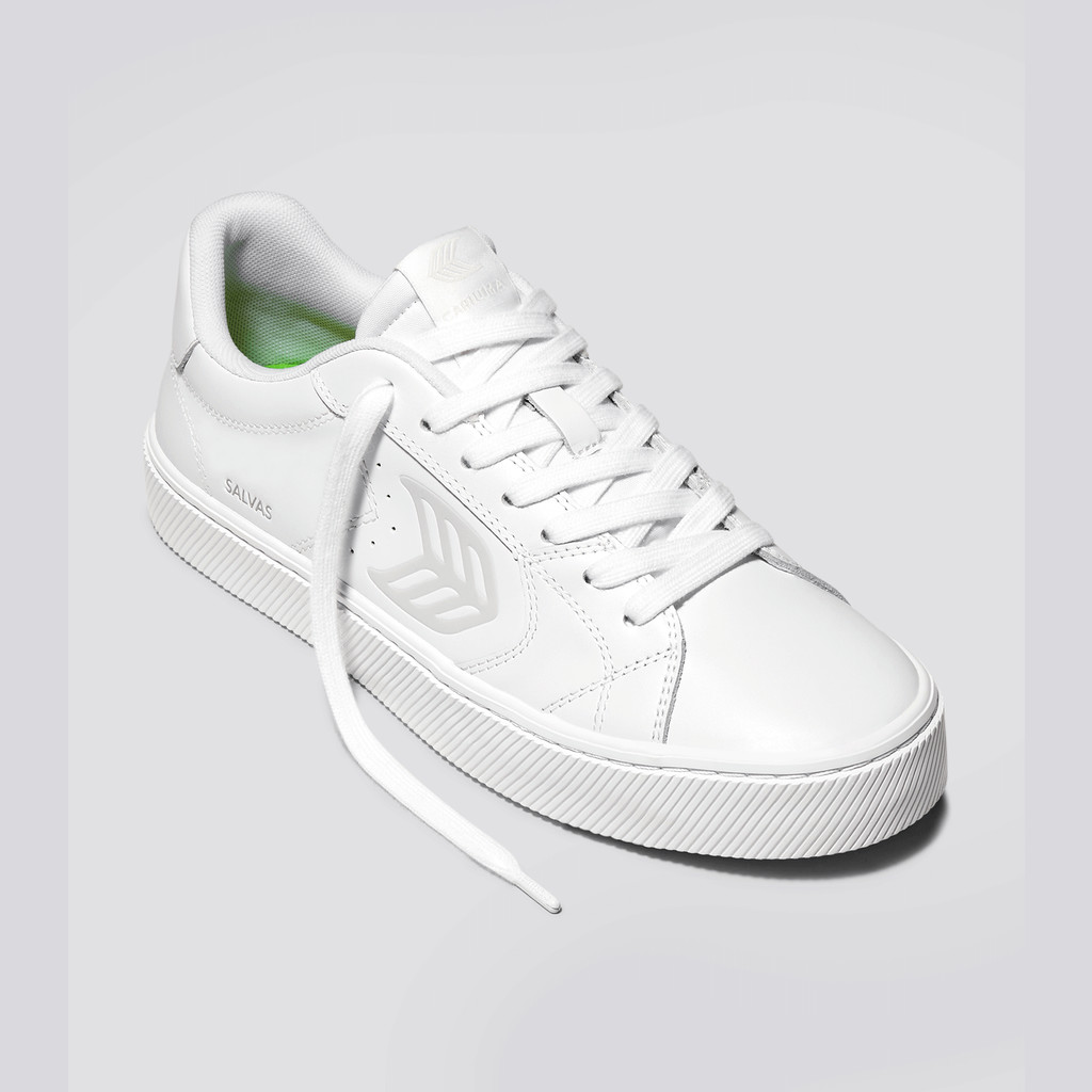 Men Cariuma Low Top Leather Vegan OCA LOW White | NX9712034