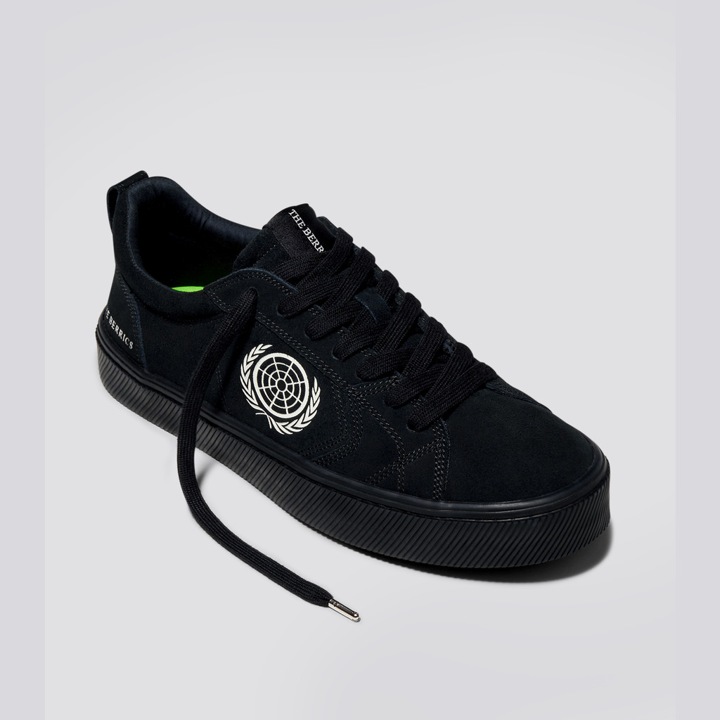 Men Cariuma Low Top Suede CATIBA PRO Black | DP2869351