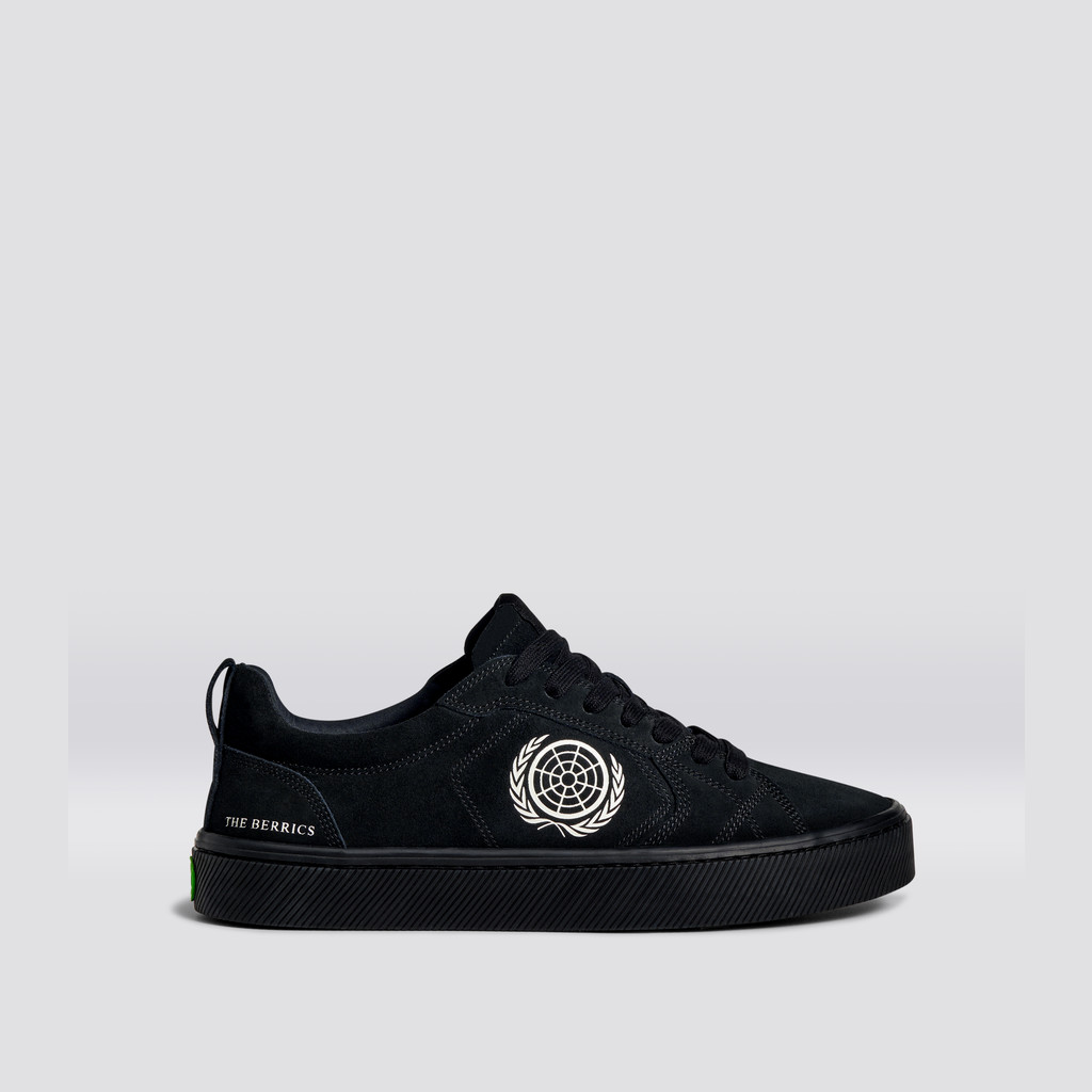 Men Cariuma Low Top Suede CATIBA PRO Black | DP2869351