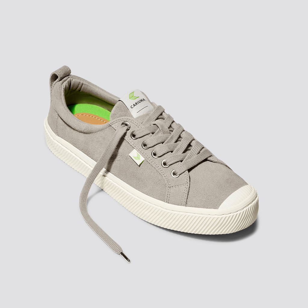 Men Cariuma Low Top Suede OCA LOW Grey | GR4521036