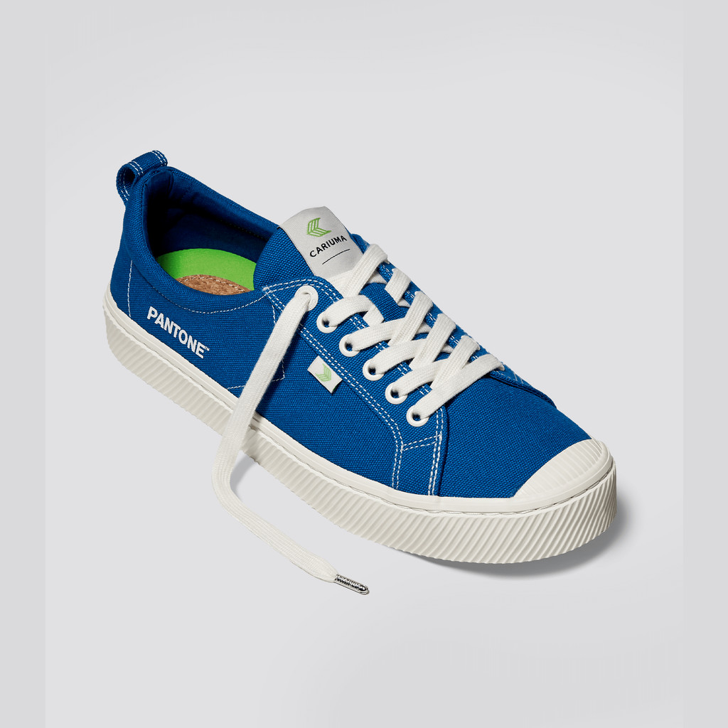 Women Cariuma Low Top Canvas OCA LOW Classic Blue | MJ4395076