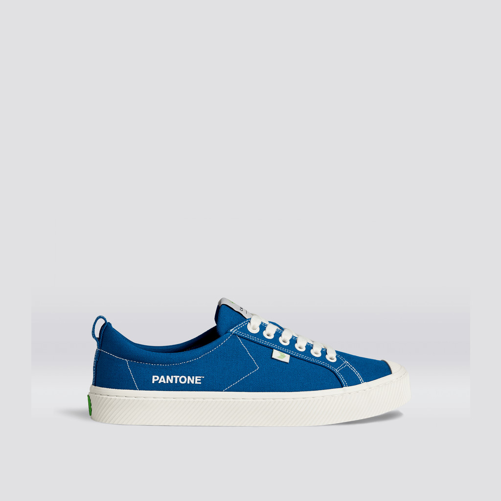 Women Cariuma Low Top Canvas OCA LOW Classic Blue | MJ4395076