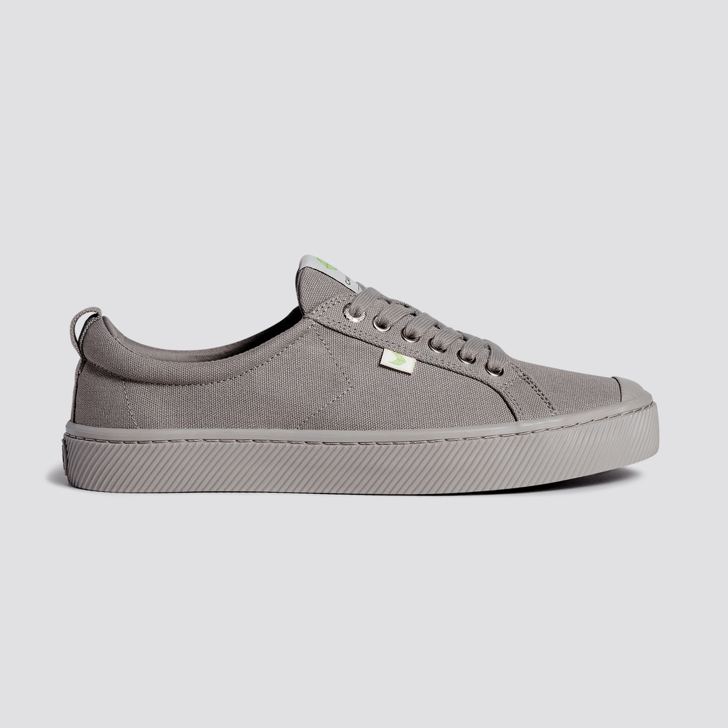 Women Cariuma Low Top Canvas Vegan OCA LOW All Grey | LK1079645