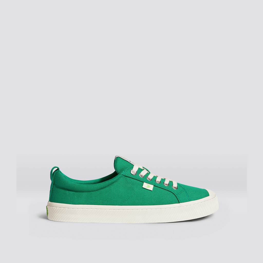 Women Cariuma Low Top Canvas Vegan OCA LOW Green | YW8530146